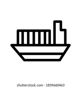 Shipment icon or logo isolated sign symbol vector illustration - high quality black style vector icons
