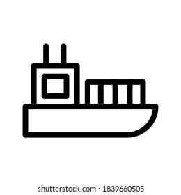 Shipment icon or logo isolated sign symbol vector illustration - high quality black style vector icons
