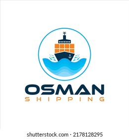 Shipment Logo Icon Vector Illustration Template