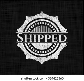 Shipped with chalkboard texture