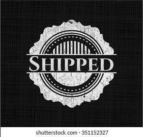 Shipped with chalkboard texture