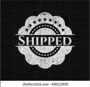 Shipped with chalkboard texture
