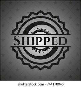 Shipped dark badge