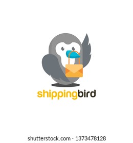 Shipping Bird Logo Design