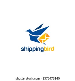Shipping Bird Logo Design