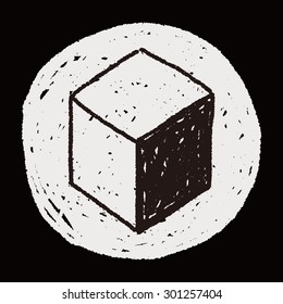 shipping box doodle