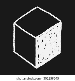 shipping box doodle