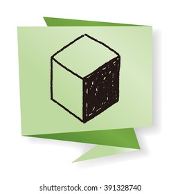 shipping box doodle