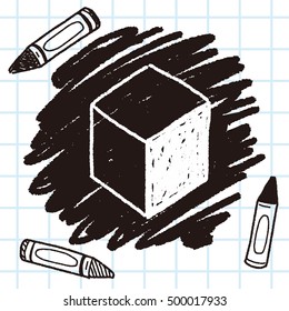 shipping box doodle