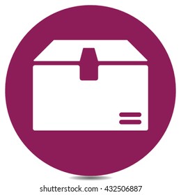 icono de caja de envío
