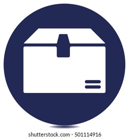 shipping box icon
