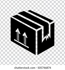 shipping box icon