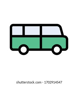 shipping cargo vector flat color icon 