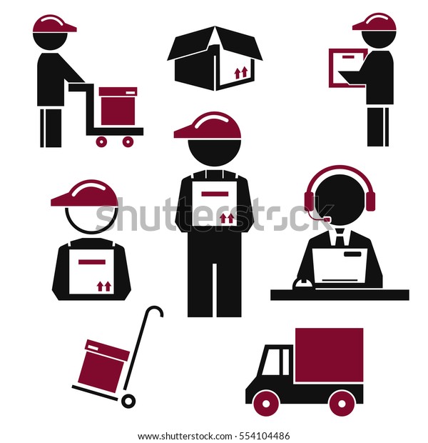 Shipping Company Stock Vector (Royalty Free) 554104486
