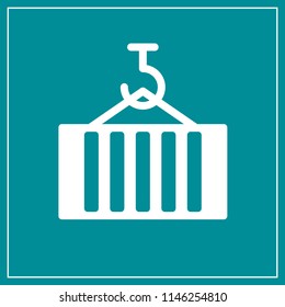 Shipping Container Icon
