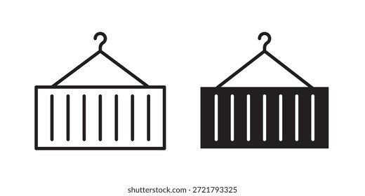 Icono del envase del envío para su diseño del Sitio web, logotipo, App, UI. EPS10