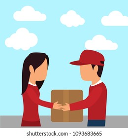 Shipping - delivery concept