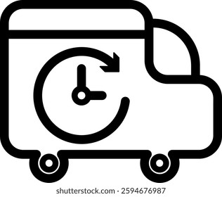 Shipping and Delivery Icon Design