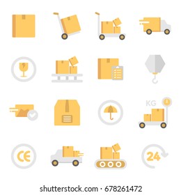Shipping And Delivery Icons