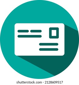 Shipping envelope, illustration, vector on a white background.