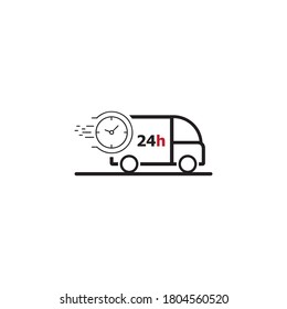 Shipping fast delivery  icon vector design template illustration