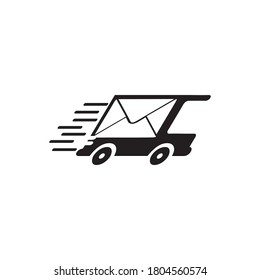 Shipping fast delivery  icon vector design template illustration