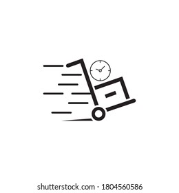 Shipping fast delivery  icon vector design template illustration