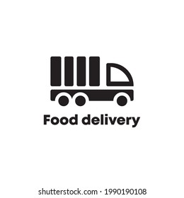 Shipping food delivery icon design