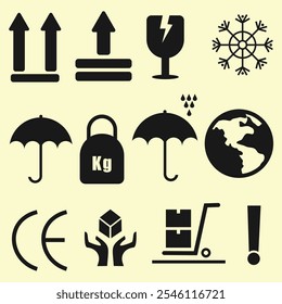 Shipping and Handling Symbols Collection