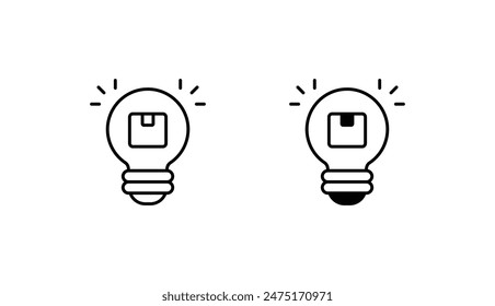 Diseño de icono de envío con fondo blanco ilustración de stock