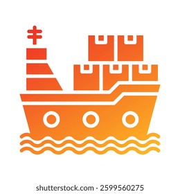 Shipping Icon Element For Design