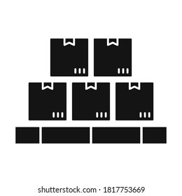 
Shipping Icon  Glyph Style vector icon which can modify or edit
