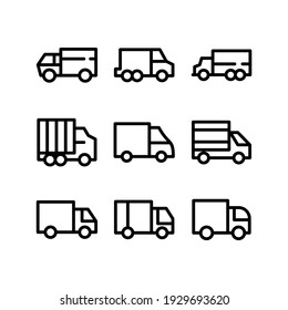 shipping icon or logo isolated sign symbol vector illustration - Collection of high quality black style vector icons
