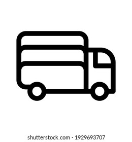 shipping icon or logo isolated sign symbol vector illustration - high quality black style vector icons

