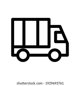 shipping icon or logo isolated sign symbol vector illustration - high quality black style vector icons
