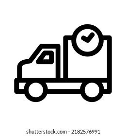 shipping icon or logo isolated sign symbol vector illustration - high quality black style vector icons
