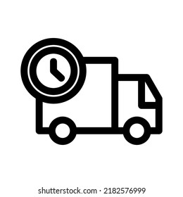 shipping icon or logo isolated sign symbol vector illustration - high quality black style vector icons
