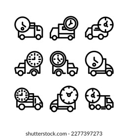 shipping icon or logo isolated sign symbol vector illustration - Collection of high quality black style vector icons
