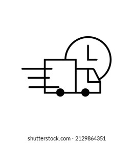 shipping icon is suitable for your store website