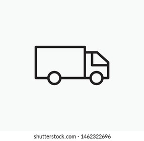 Shipping icon vector flat style 