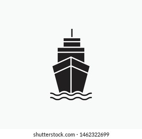 Shipping icon vector flat style 
