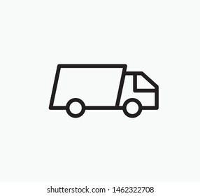 Shipping icon vector flat style 