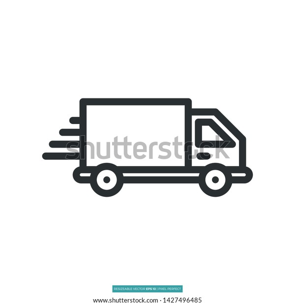 Shipping Icon
Vector Illustration Logo
Template