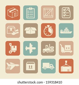 Shipping icons