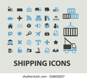 shipping icons