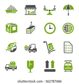 Shipping icons