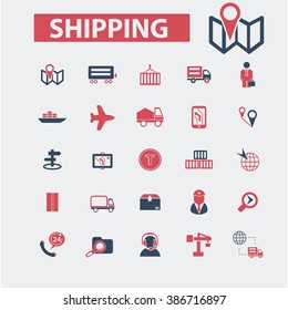 shipping icons
