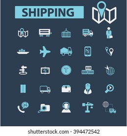shipping icons
