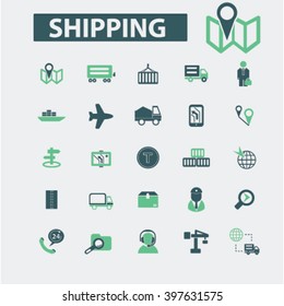 shipping icons
