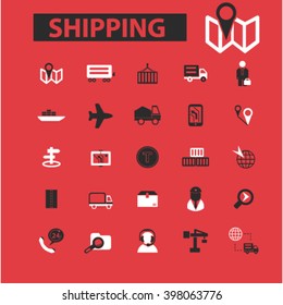 shipping icons
